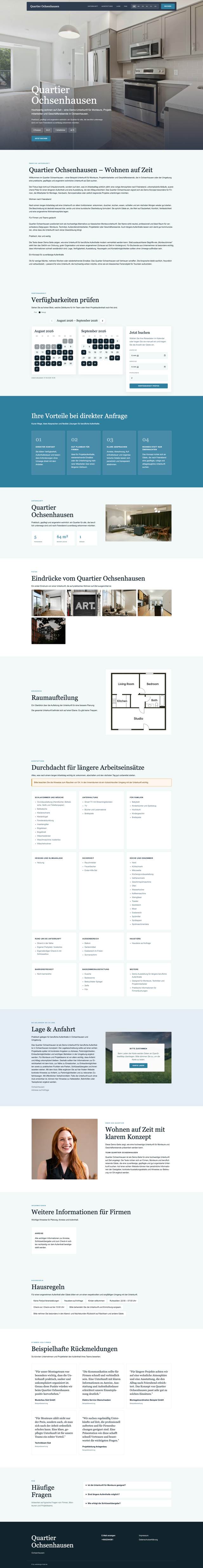 Template Küste – Website-Vorschau